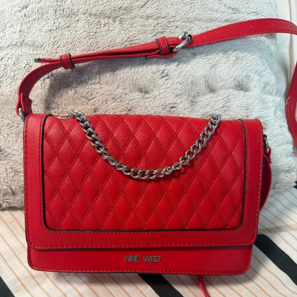 Nine West Red Crossbody Bag